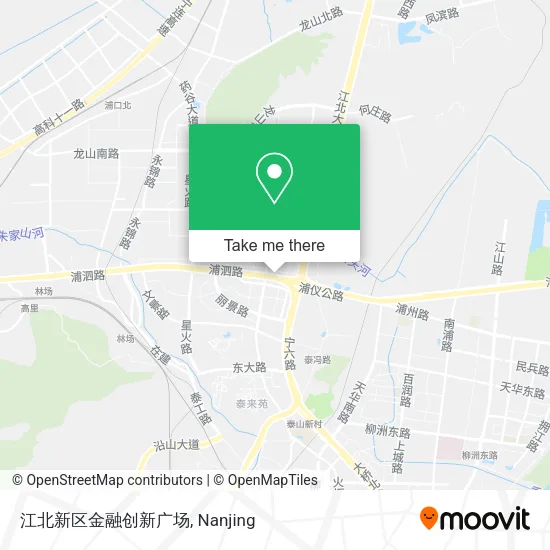 江北新区金融创新广场 map