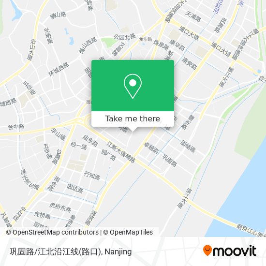 巩固路/江北沿江线(路口) map