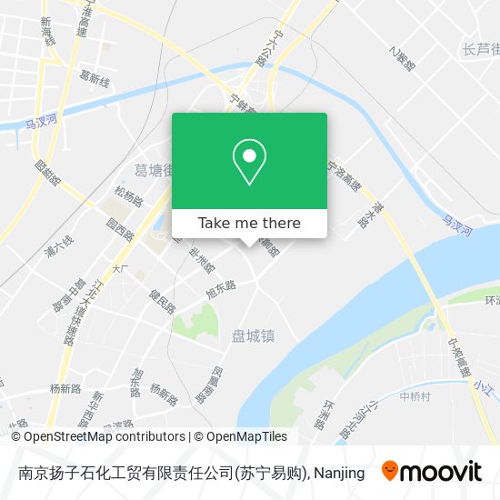 南京扬子石化工贸有限责任公司(苏宁易购) map