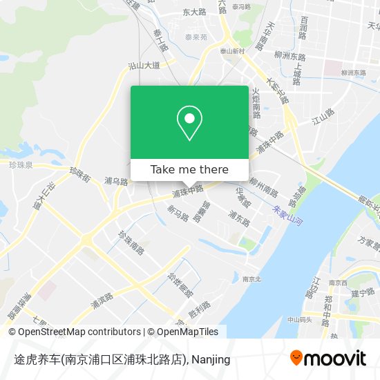途虎养车(南京浦口区浦珠北路店) map