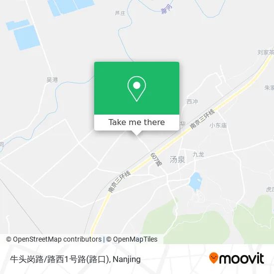 牛头岗路/路西1号路(路口) map