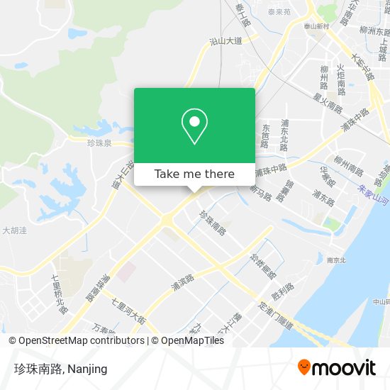 珍珠南路 map