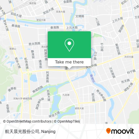 航天晨光股份公司 map