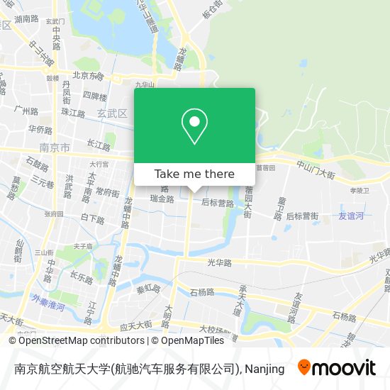 南京航空航天大学(航驰汽车服务有限公司) map