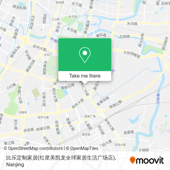 比乐定制家居(红星美凯龙全球家居生活广场店) map