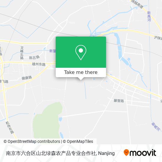 南京市六合区山北绿森农产品专业合作社 map