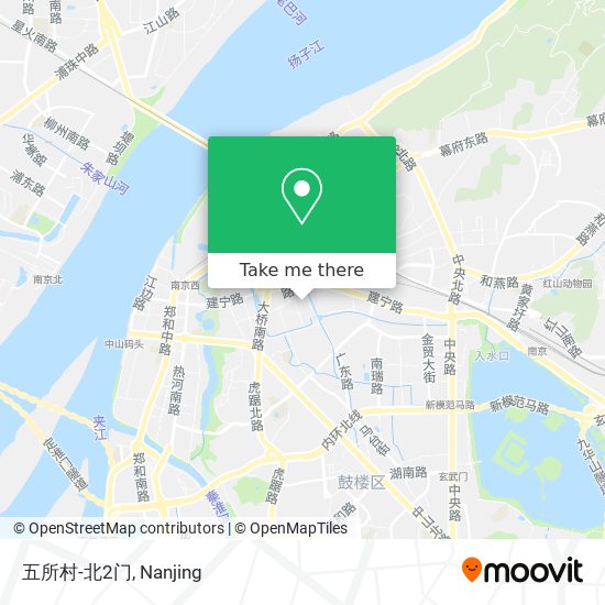 五所村-北2门 map