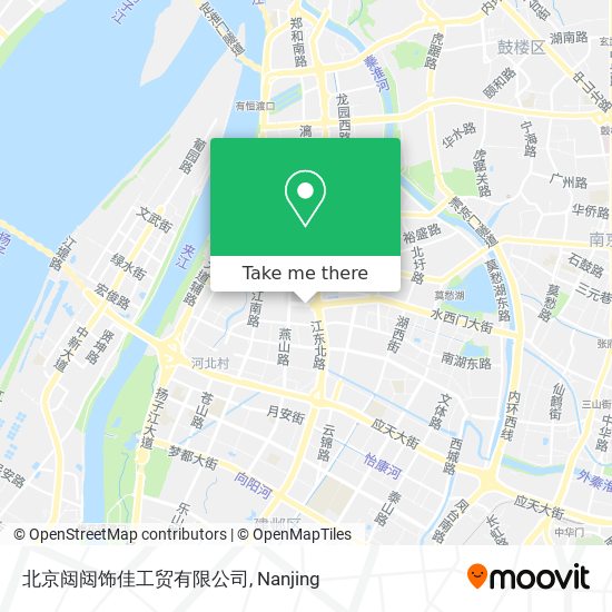 北京闼闼饰佳工贸有限公司 map