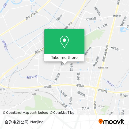 合兴电器公司 map