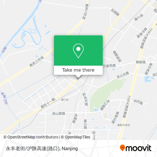 永丰老街/沪陕高速(路口) map