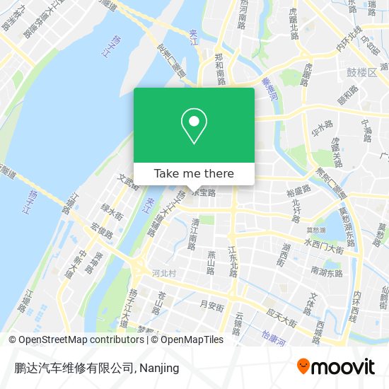 鹏达汽车维修有限公司 map