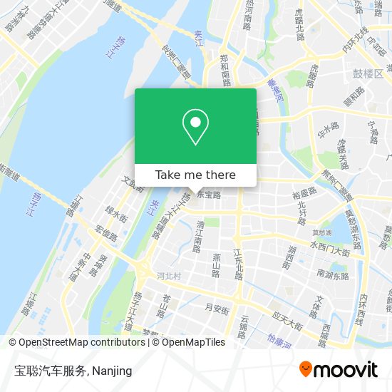 宝聪汽车服务 map