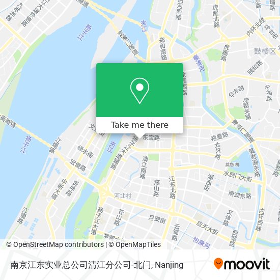 南京江东实业总公司清江分公司-北门 map