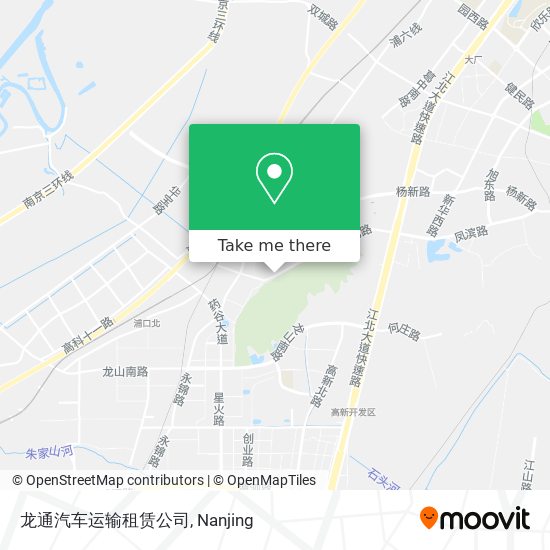 龙通汽车运输租赁公司 map