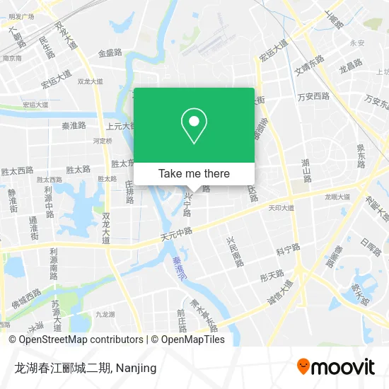 龙湖春江郦城二期 map