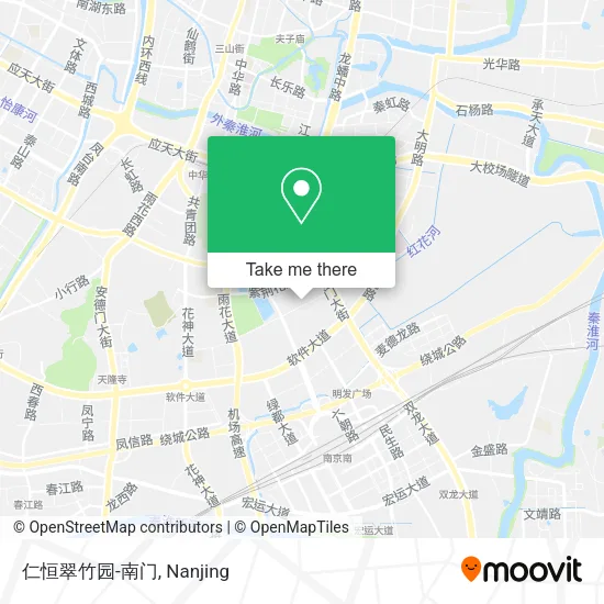 仁恒翠竹园-南门 map