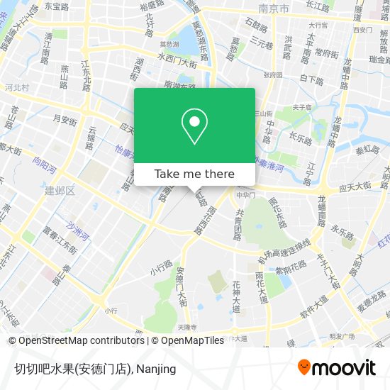 切切吧水果(安德门店) map