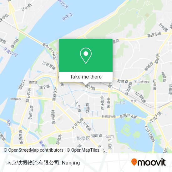 南京铁振物流有限公司 map