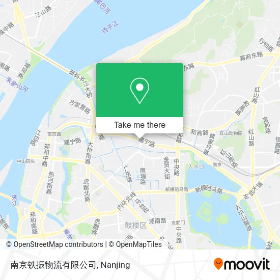 南京铁振物流有限公司 map