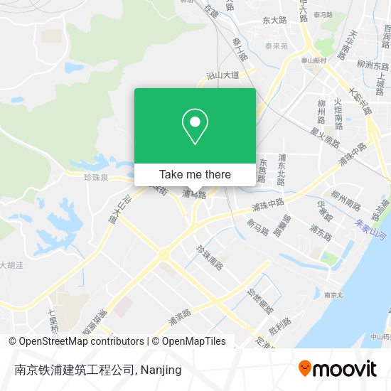 南京铁浦建筑工程公司 map