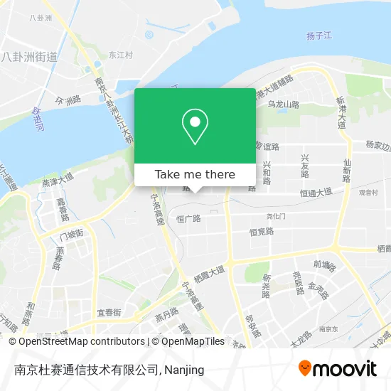 南京杜赛通信技术有限公司 map
