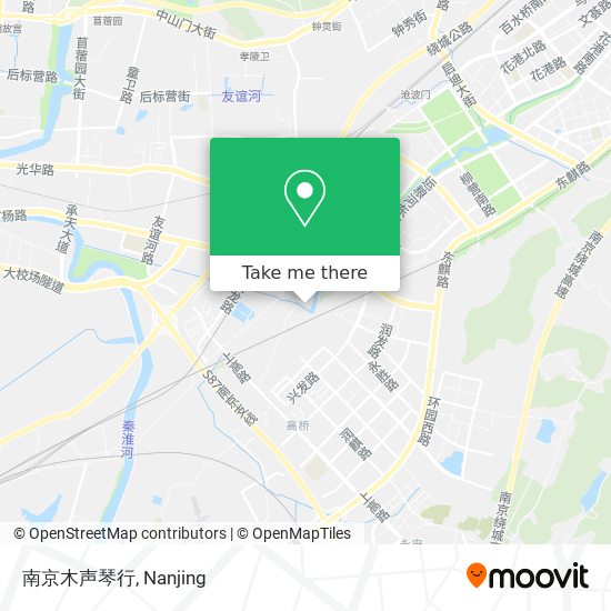 南京木声琴行 map