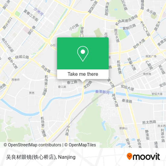 吴良材眼镜(铁心桥店) map