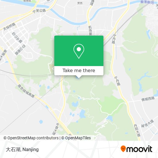 大石湖 map