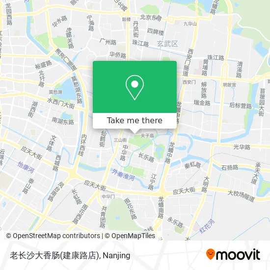 老长沙大香肠(建康路店) map