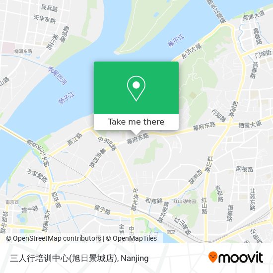 三人行培训中心(旭日景城店) map