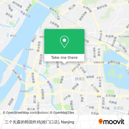 三个先森的韩国炸鸡(校门口店) map