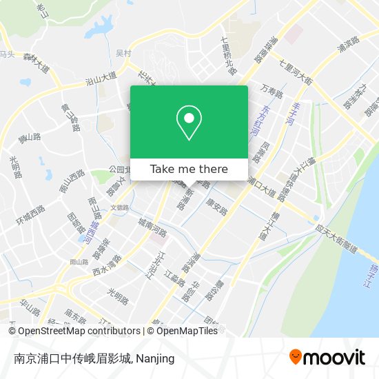 南京浦口中传峨眉影城 map