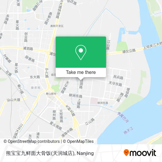 熊宝宝九鲜面大骨饭(天润城店) map