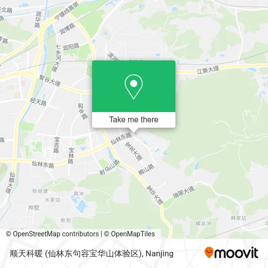 顺天科暖 (仙林东句容宝华山体验区) map