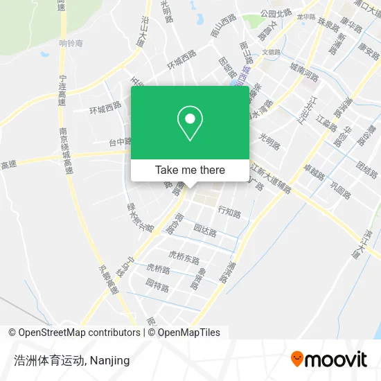 浩洲体育运动 map