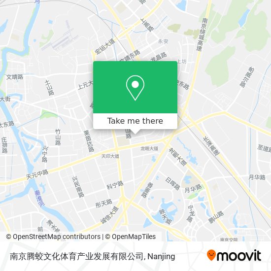 南京腾蛟文化体育产业发展有限公司 map