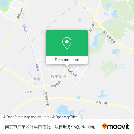 南京市江宁区谷里街道公共法律服务中心 map