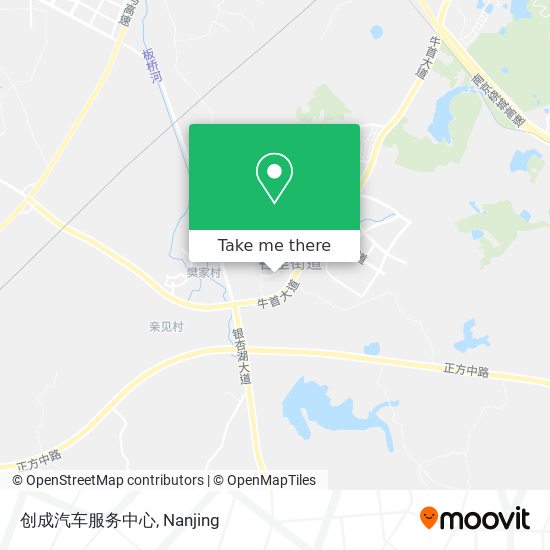创成汽车服务中心 map