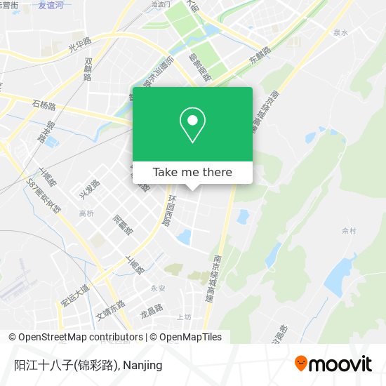 阳江十八子(锦彩路) map