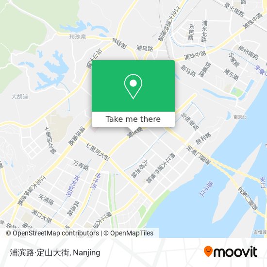 浦滨路·定山大街 map