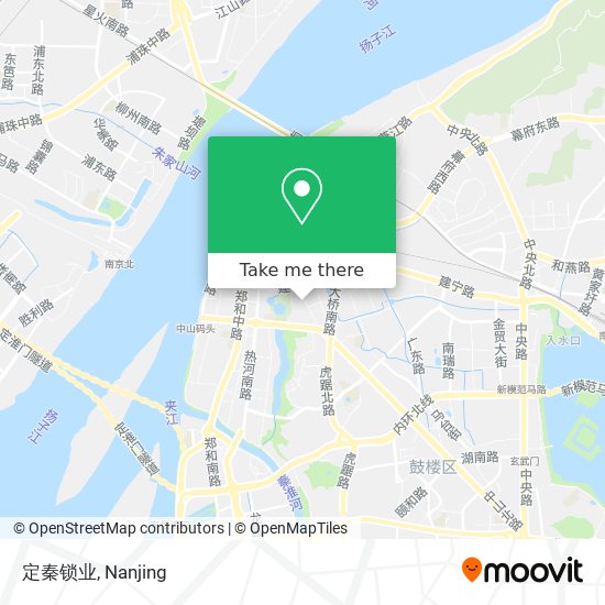 定秦锁业 map