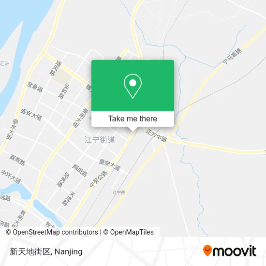 新天地街区 map