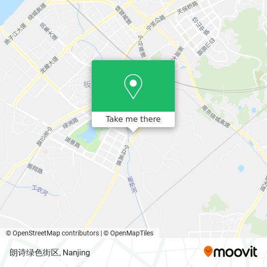 朗诗绿色街区 map