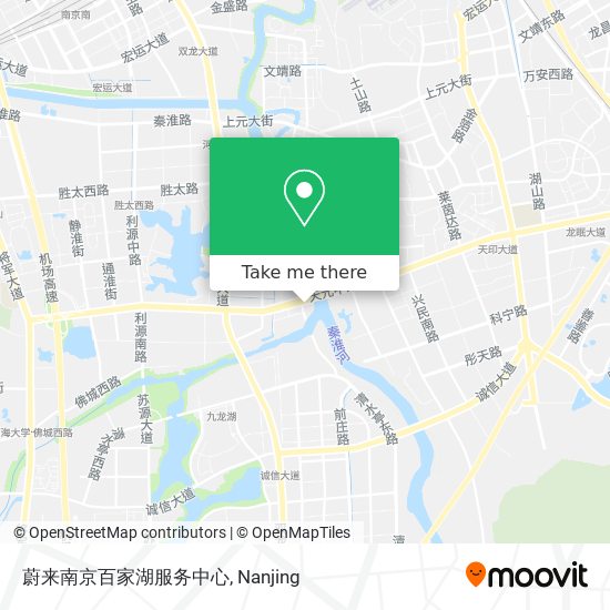 蔚来南京百家湖服务中心 map