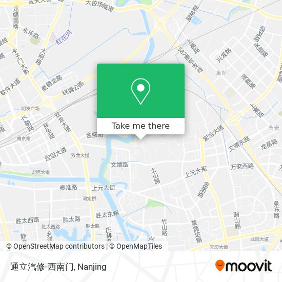 通立汽修-西南门 map