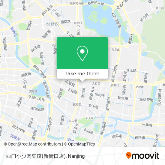 西门小少肉夹馍(新街口店) map