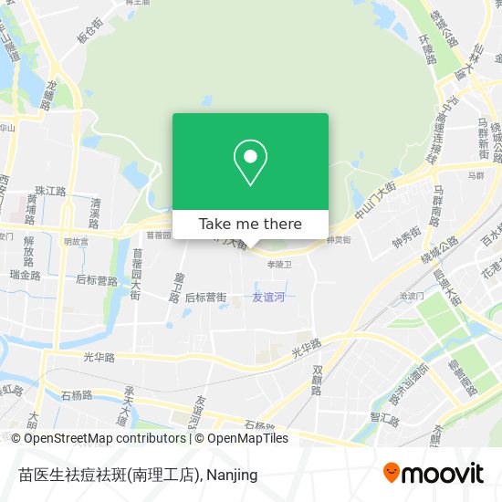 苗医生祛痘祛斑(南理工店) map
