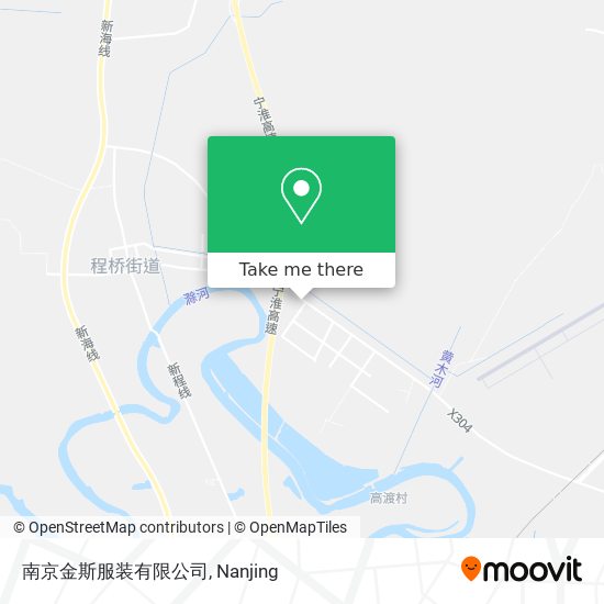南京金斯服装有限公司 map