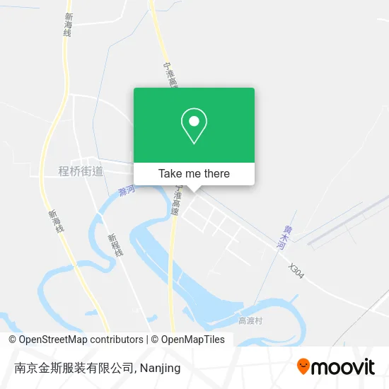 南京金斯服装有限公司 map