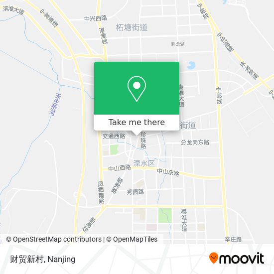 财贸新村 map